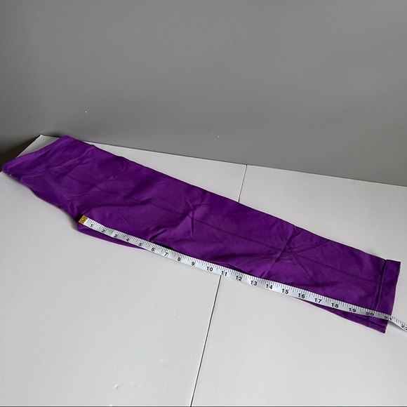 Prana Purple Cropped Yoga Leggings Size Medium - Picture 8 of 9